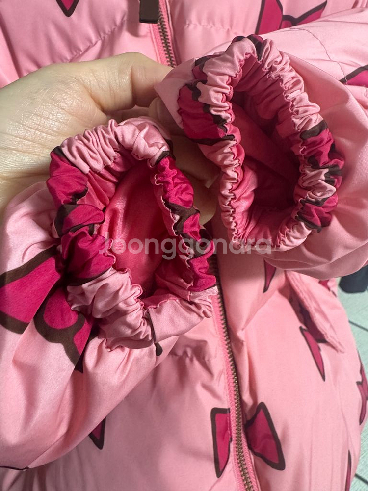 리미떼두두 리본 패딩 m--8