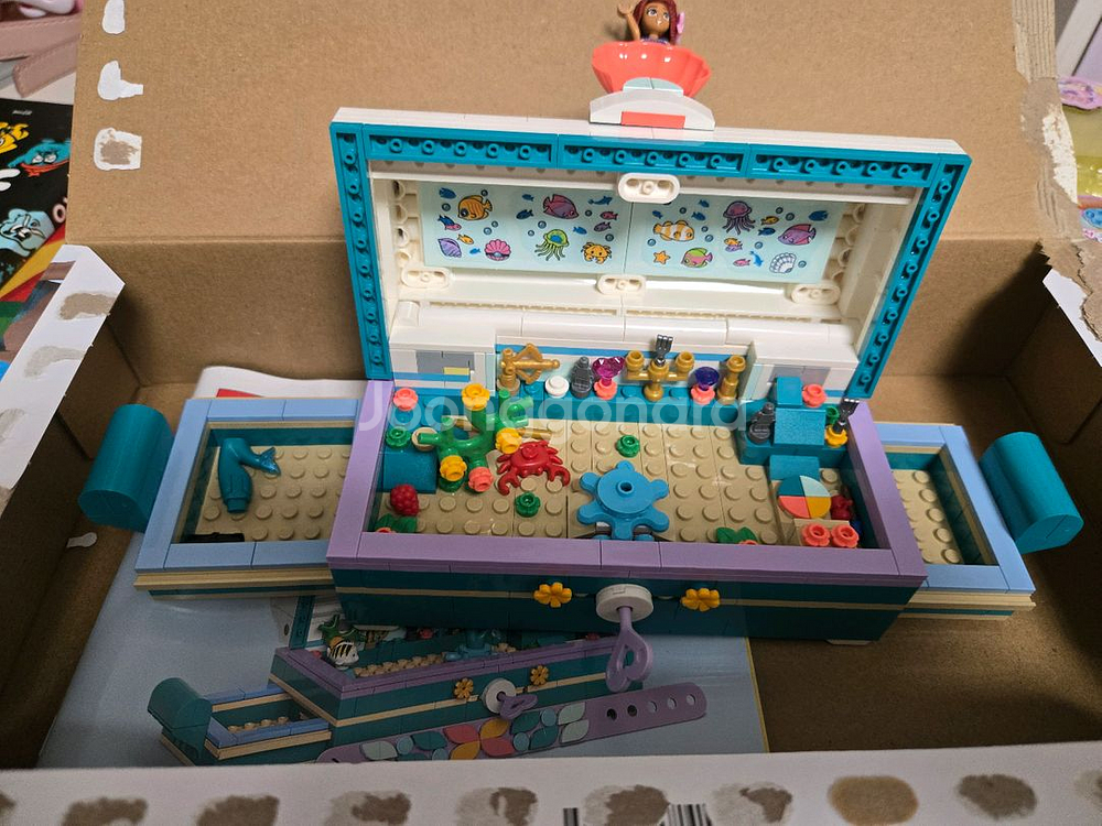 레고 디즈니 에리얼보석함--2