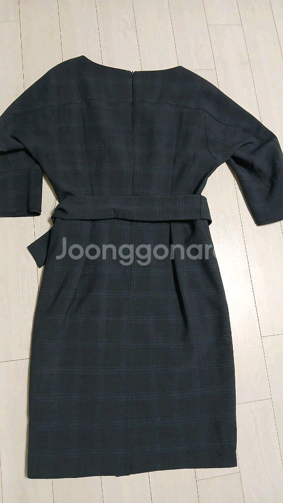 잇미샤 체크무늬 원피스(상태최상)--4