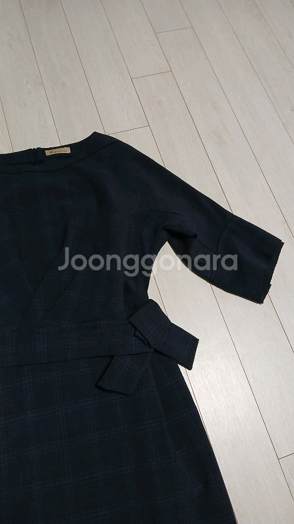 잇미샤 체크무늬 원피스(상태최상)--8