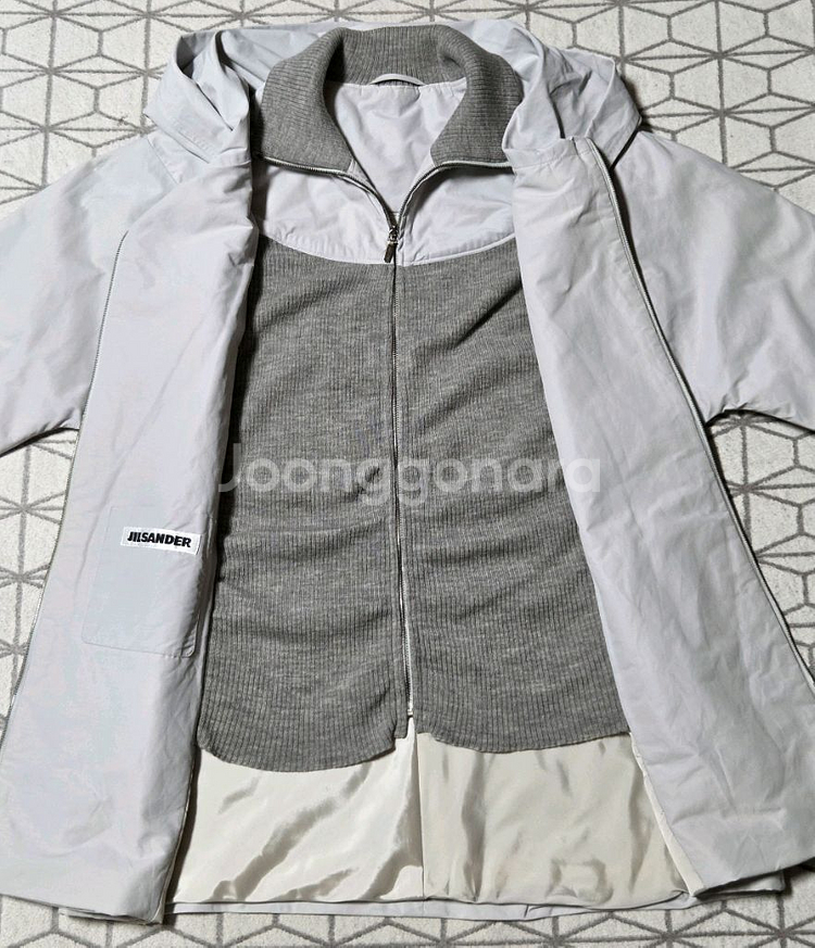 질샌더 정품 누빔 자켓 판매합니다--6