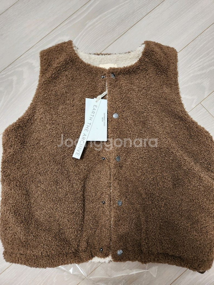 얼쓰 후리스 양면조끼 5사이즈 새상품--0