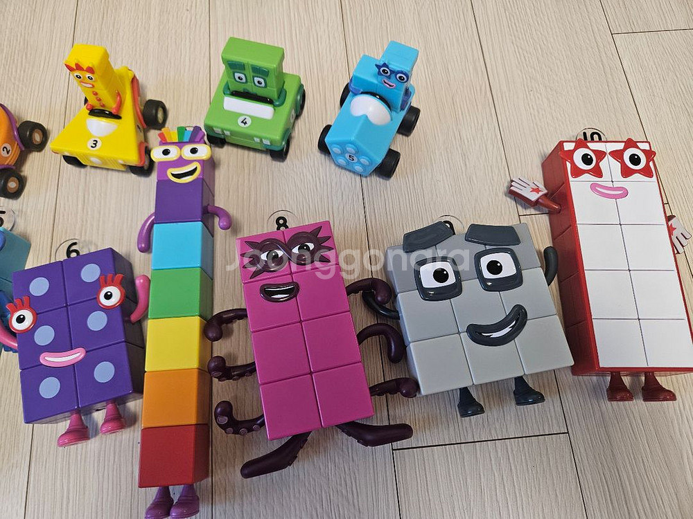 넘버블럭스 캐릭터 피규어 세트--0