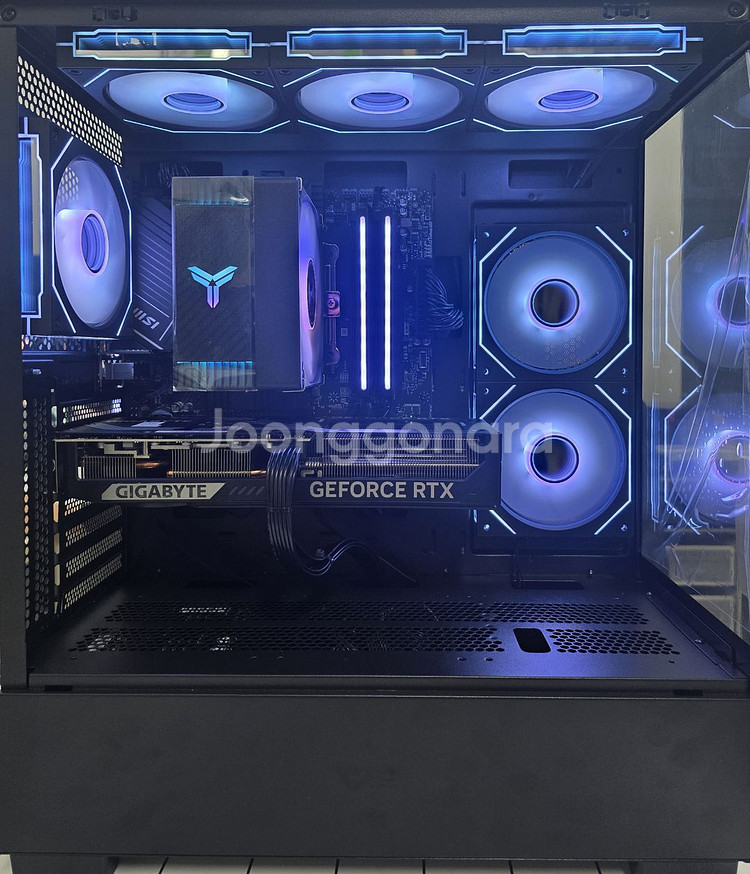 AMD 7500F // RTX5070 // 24g // 1TB올블랙 튜닝PC--4