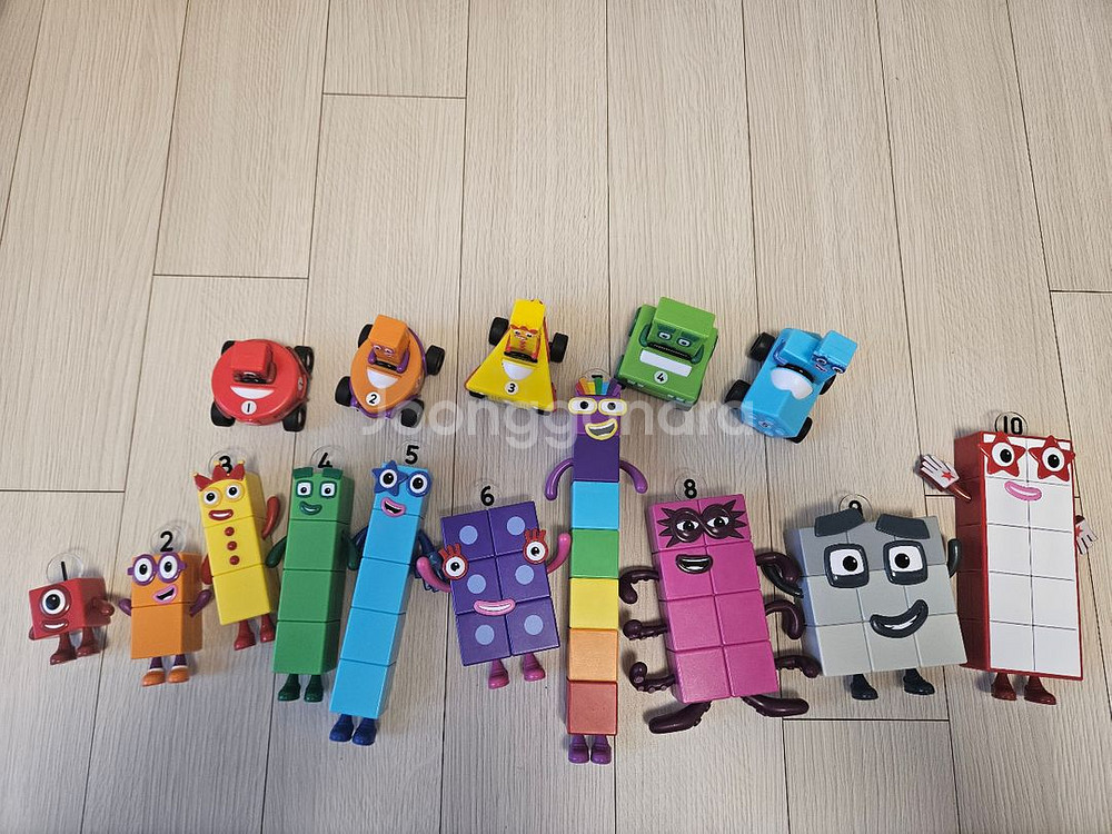 넘버블럭스 캐릭터 피규어 세트--2