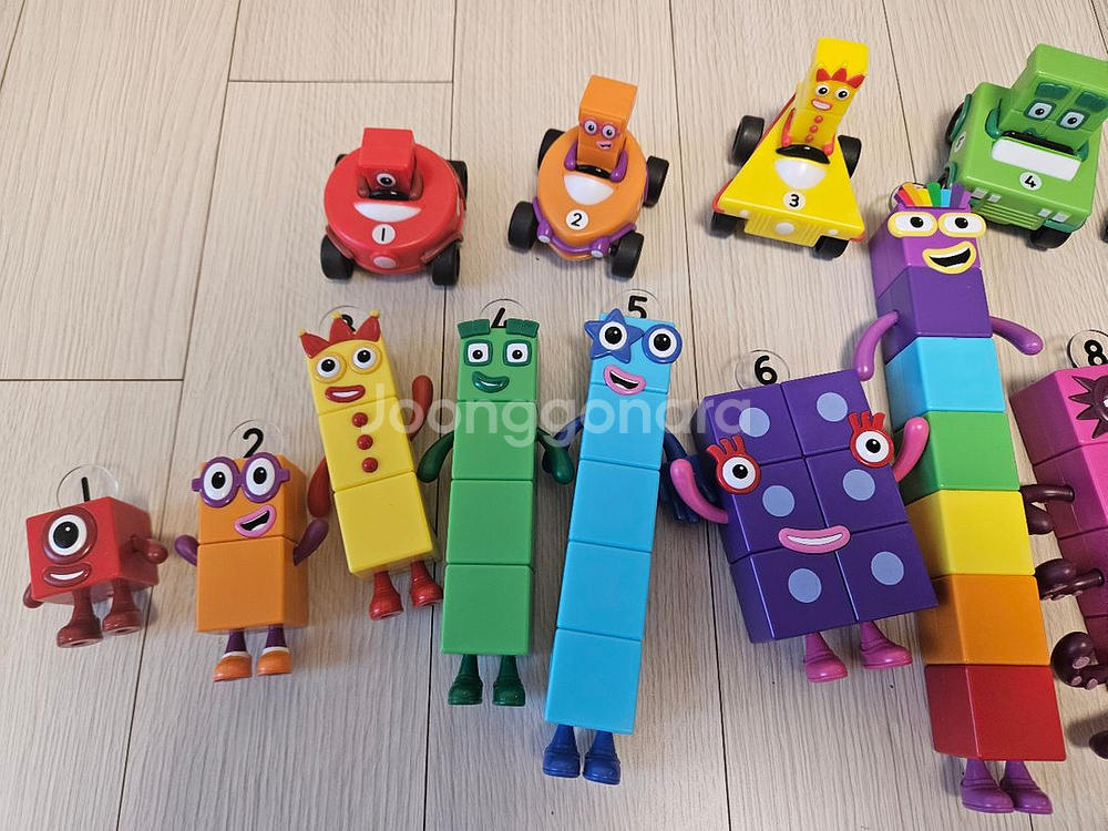 넘버블럭스 캐릭터 피규어 세트--1