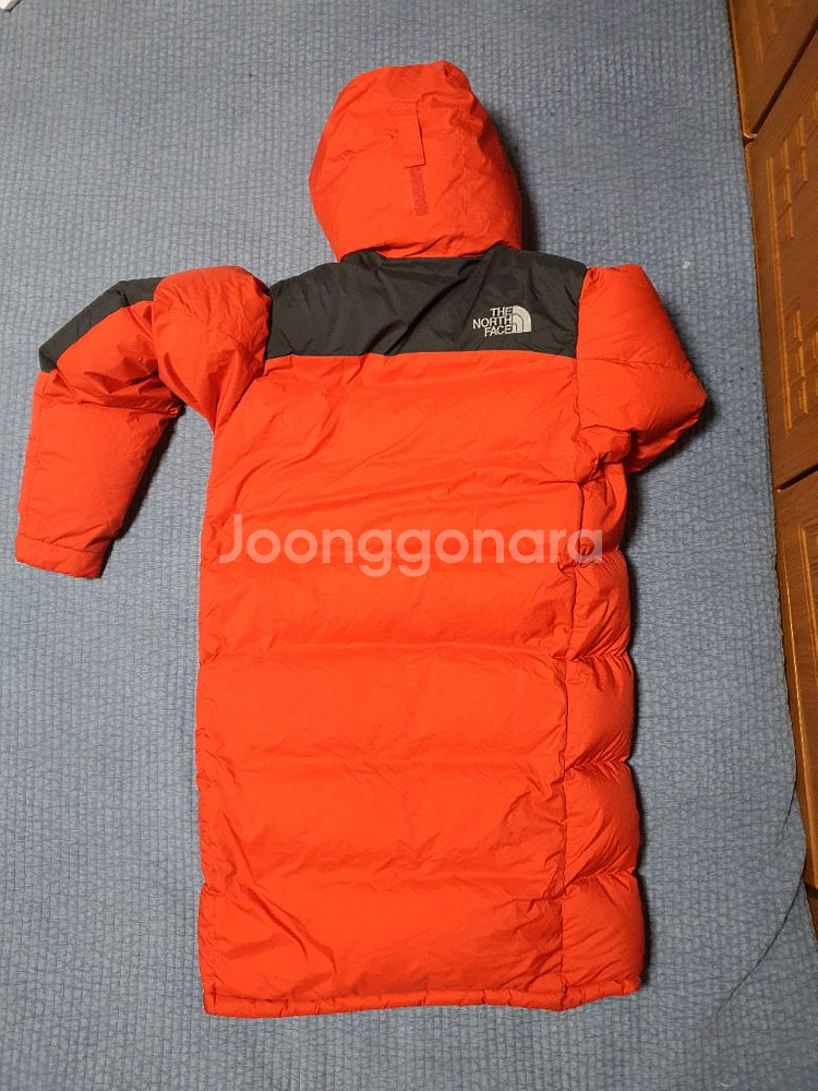 노스페이스 구스다운 거위 롱패딩 95사이즈 800필 팔아요--2