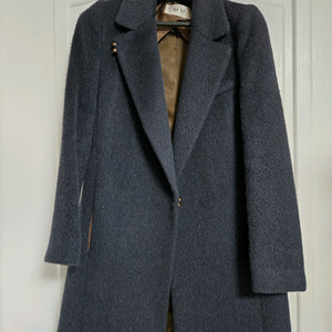 한섬 SJSJ 여성 부클코트 양모 알파카 새거수준 자켓