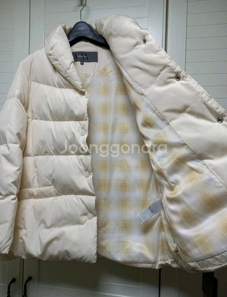 VW베라왕 하프 구스다운 코트(77~88) ㅡ새상품--3