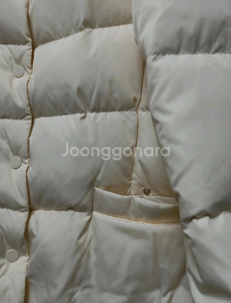 VW베라왕 하프 구스다운 코트(77~88) ㅡ새상품--2