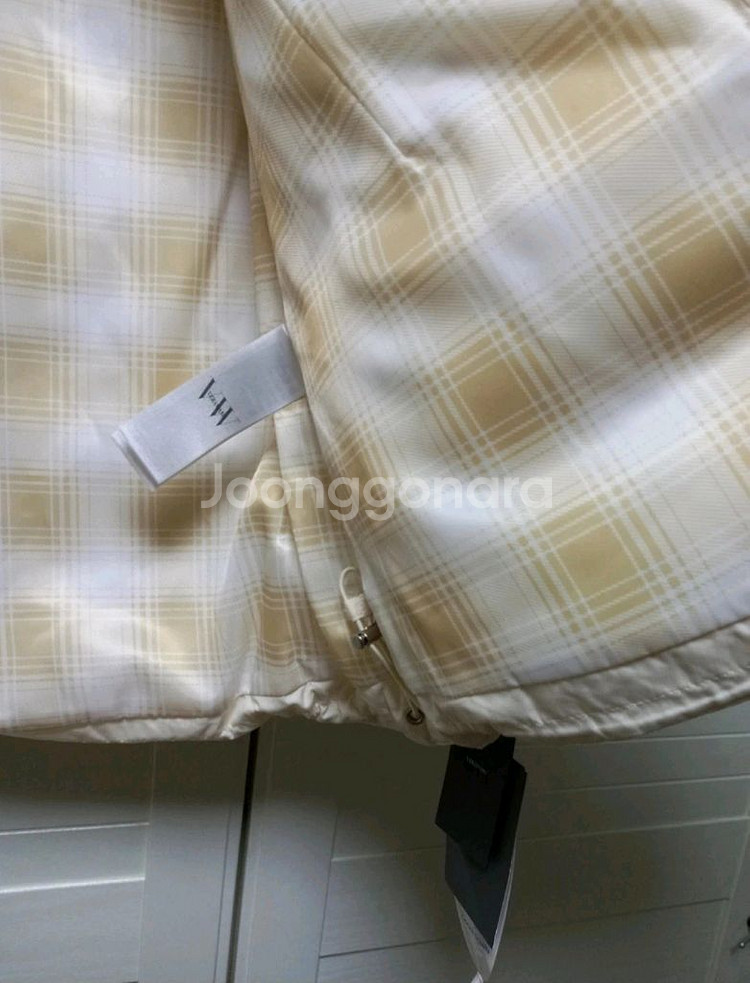 VW베라왕 하프 구스다운 코트(77~88) ㅡ새상품--4