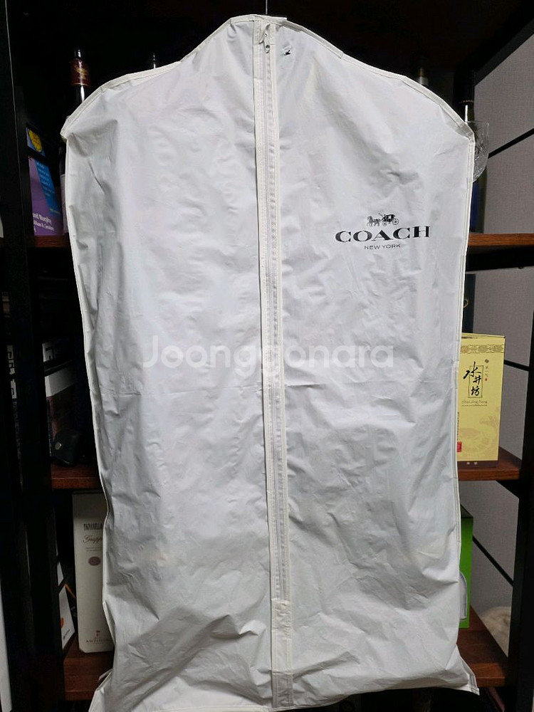 코치 가죽 바시티 자켓 점퍼 Coach--4