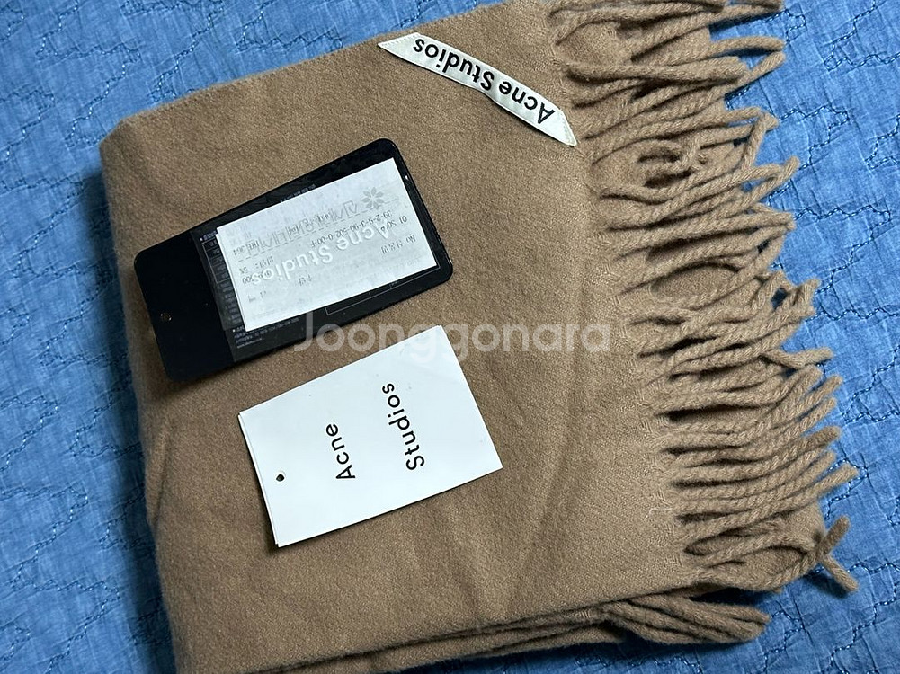 아크네 스튜디오 머플러(목도리) 카멜브라운--0