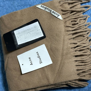 아크네 스튜디오 머플러(목도리) 카멜브라운