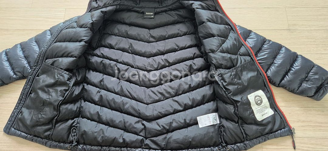 블랙야크 키즈 경량 다운 패딩점퍼 145호--4