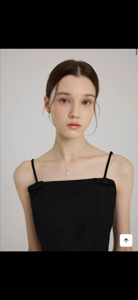 플로움 Flowoom Tweed Petit Ribbon Dress 리본 미니드레스 s사이즈--2