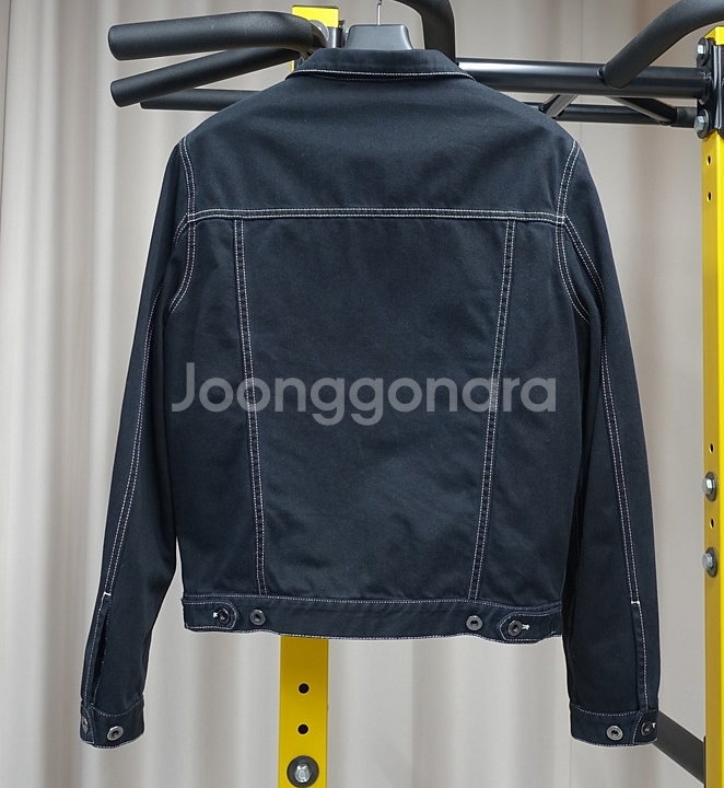 버버리 프로섬 런웨이 블랙 데님 자켓--3