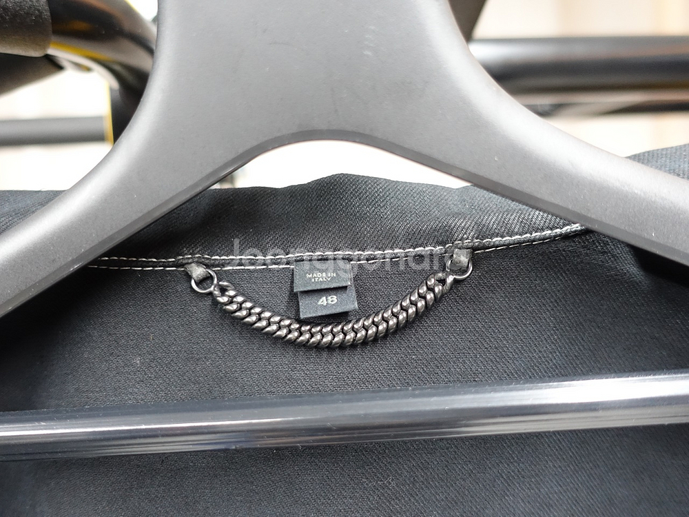 버버리 프로섬 런웨이 블랙 데님 자켓--5