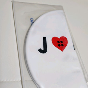 졸린 하트단추 수모