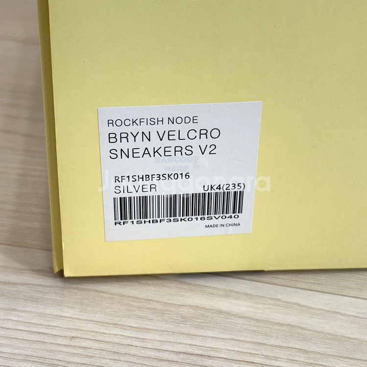 (새상품) 락피쉬웨더웨어 브린 벨크로 스니커즈 V2 메리제인 운동화 235--6