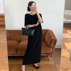 하우스제이 리아스 롱원피스 블랙