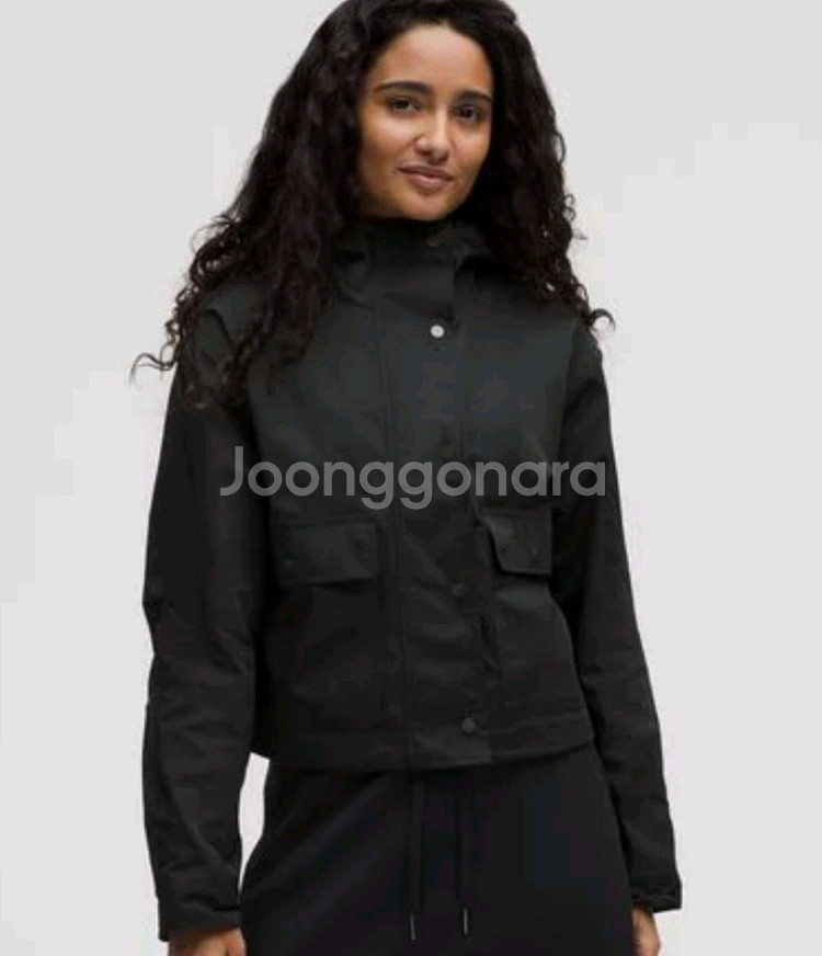 여성 후드 바람막이 자켓--0