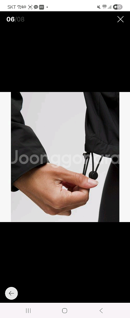 여성 후드 바람막이 자켓--2