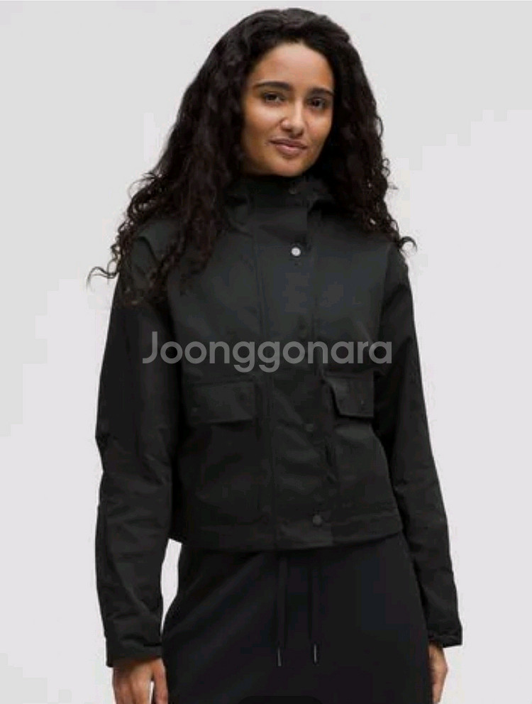 여성 후드 바람막이 자켓--5