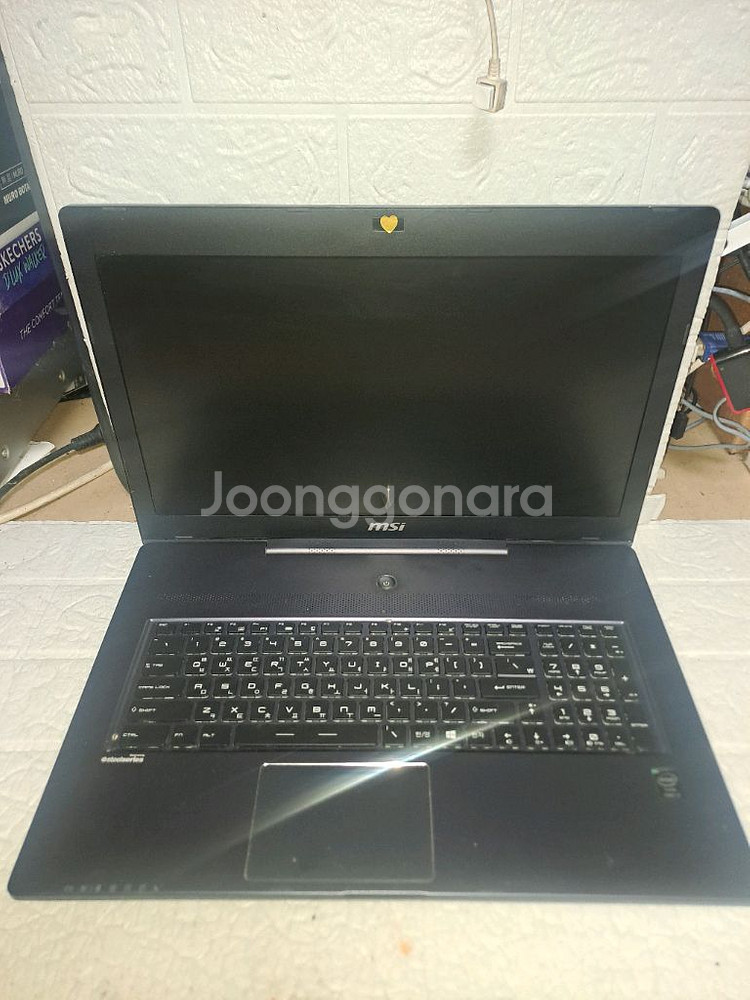 MSI 게이밍 노트북 MS-1771 본체만 부품용 판매--1