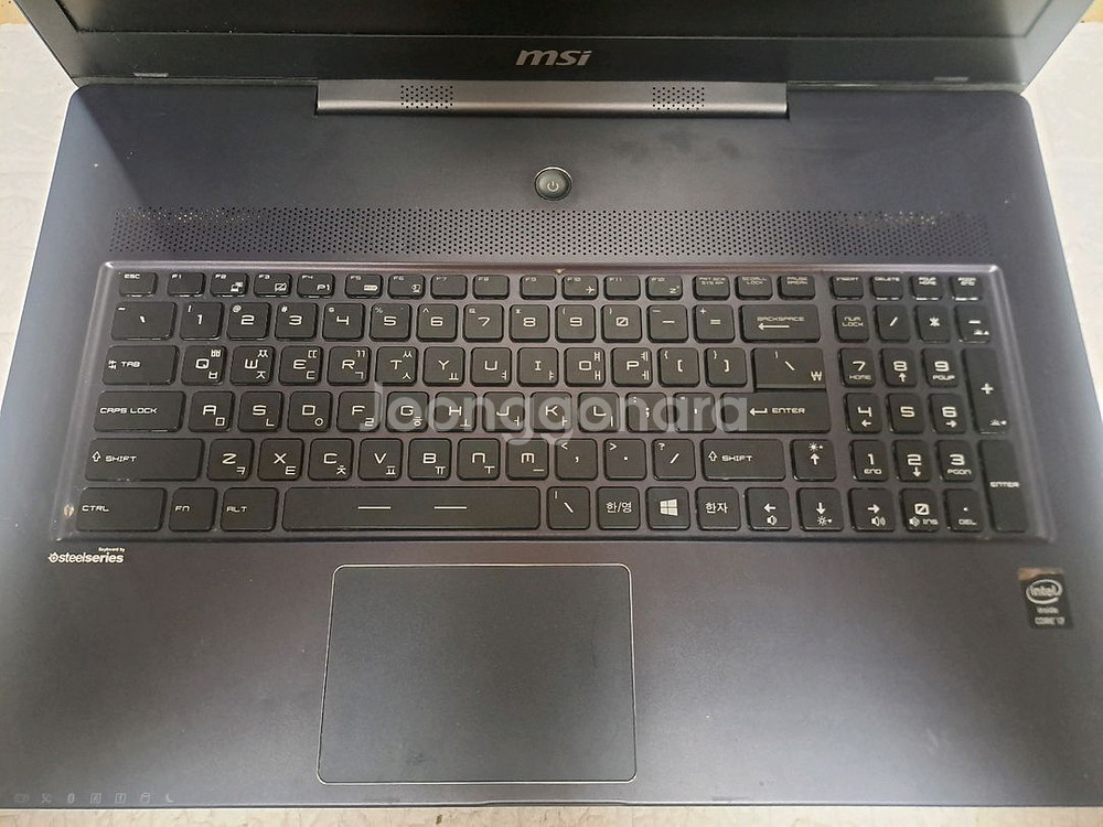MSI 게이밍 노트북 MS-1771 본체만 부품용 판매--3