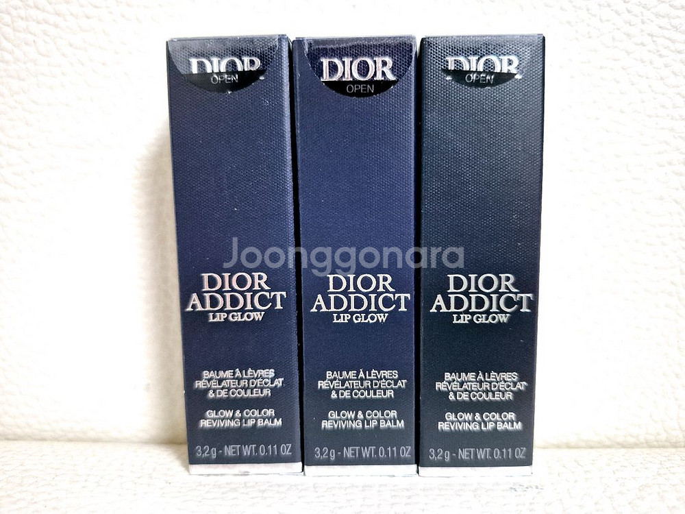 디올 어딕트 립글로우 7 라즈베리 15 체리 립밤 정품--2