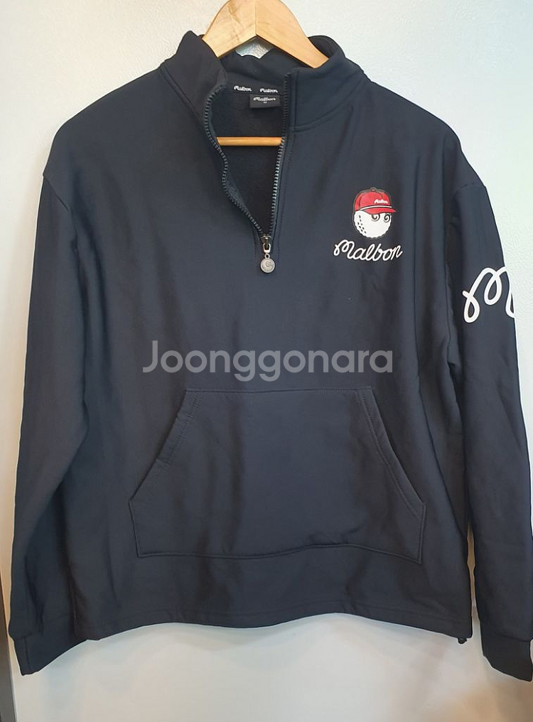 말본 골프 안감기모반집업m--0