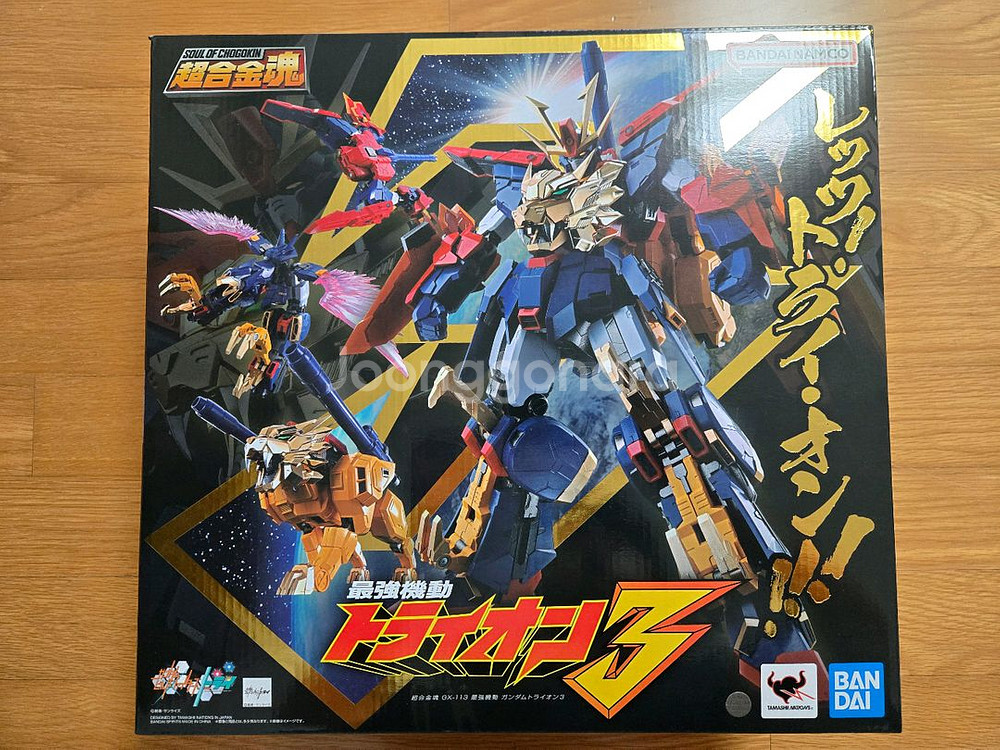 반다이 초합금혼 GX-113 최강기동 건담 트라이온3 판매--0