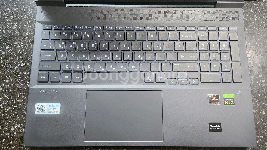 HP 신형 빅터스 게이밍 노트북/라이젠5,RTX3050Ti--4