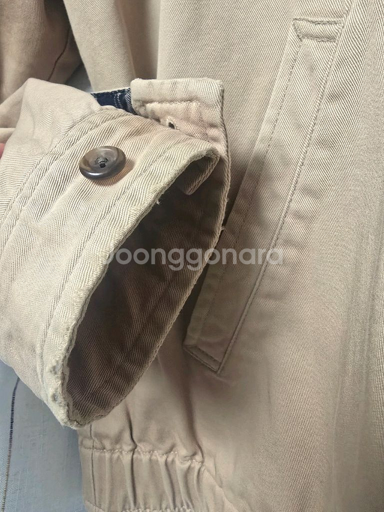 폴로 랄프로렌 베이지 코튼 자켓--4