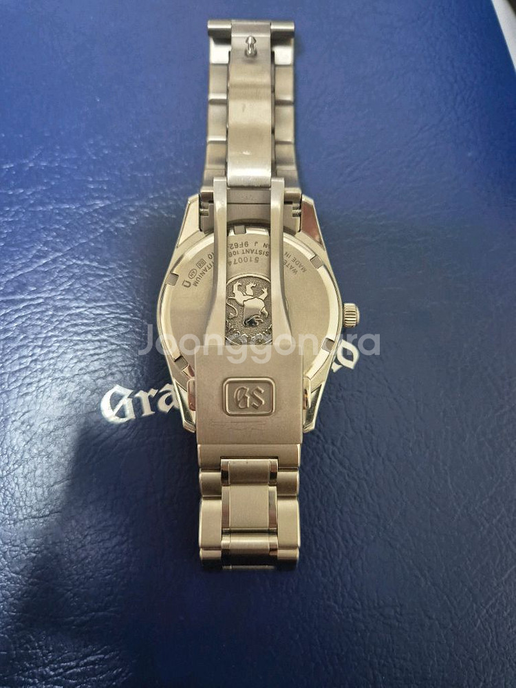 그랜드세이코 눈송이 쿼츠 SBGX355 상급--2