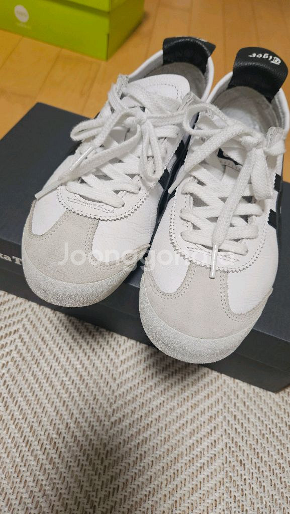 오니츠카 타이거 멕시코 66 화이트/블랙--1