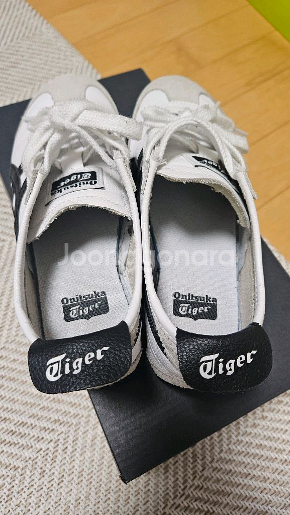 오니츠카 타이거 멕시코 66 화이트/블랙--3