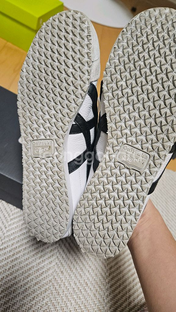 오니츠카 타이거 멕시코 66 화이트/블랙--2