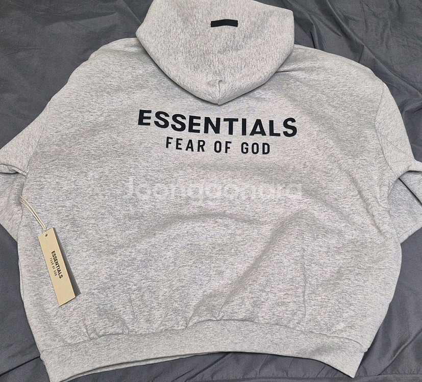 에센셜 피어오브갓 후드티 L--1