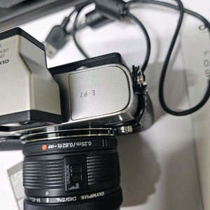 올림푸스 PEN E-P7 미러리스+14-42 ez 렌즈+vf-1뷰파인더