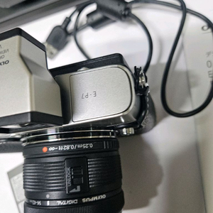 올림푸스 PEN E-P7 미러리스+14-42 ez 렌즈+vf-1뷰파인더