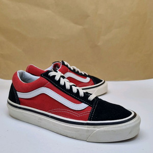 반스 올드스쿨 레드블랙 스니커즈 240