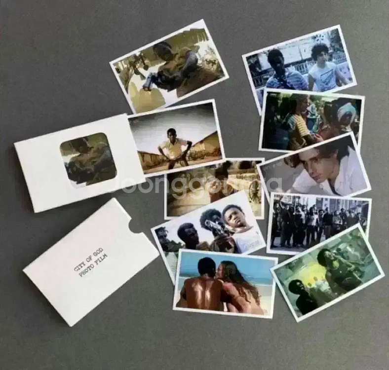시티오브갓 뱃지 2종 20주년 포토카드 패키지 A3포스터 영화 굿즈 엽서--2