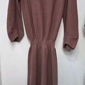 시스템 여성 니트 원피스