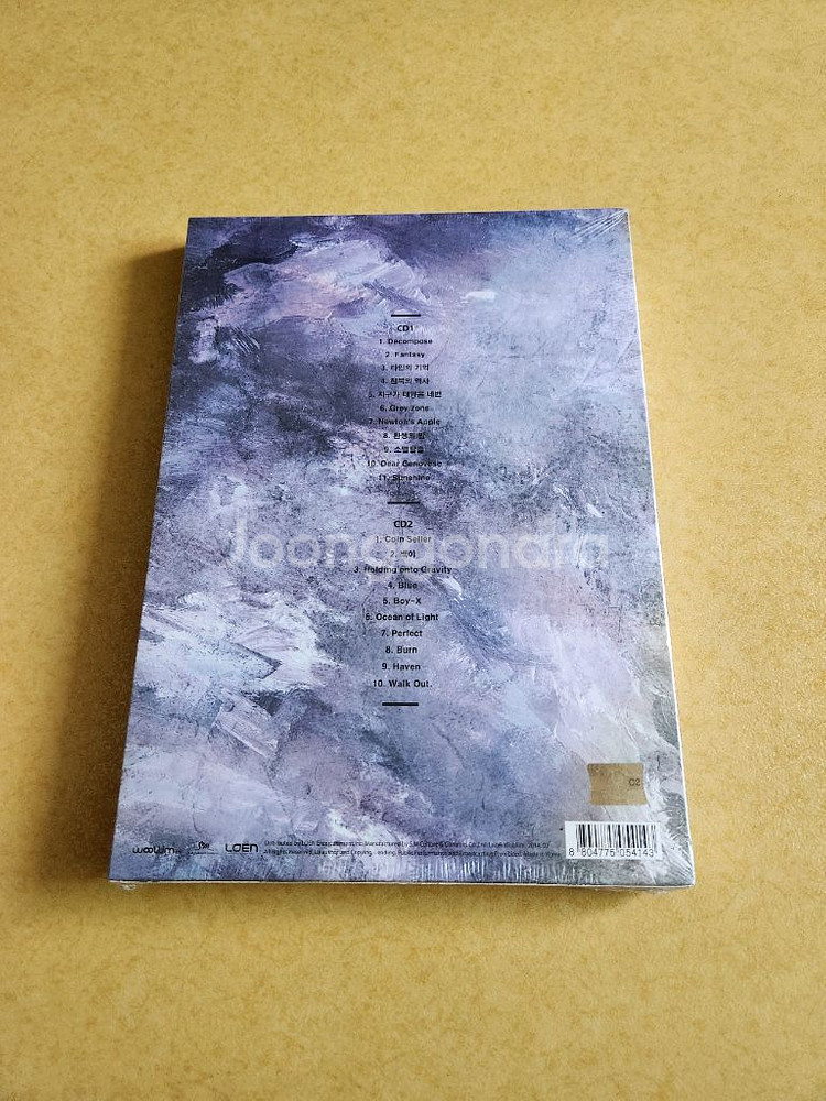 (미개봉)넬 6집 시디--1