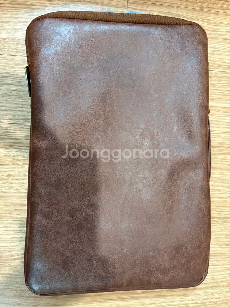 킨맥 360쉴드 노트북 파우치 레더브라운(365*255*35)--1