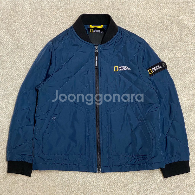 (정품) 내셔널지오그래픽 키즈 퀄팅 패딩 120 7세--0