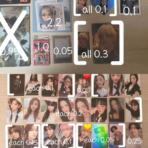 에스파르세라핌투바투뉴진스아이브라이즈포카개봉앨범포토팩