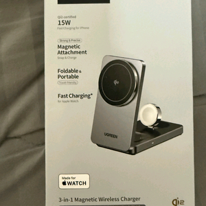 UGREEN 유그린 MagFlow Qi2 3-in-1 25W 충전기